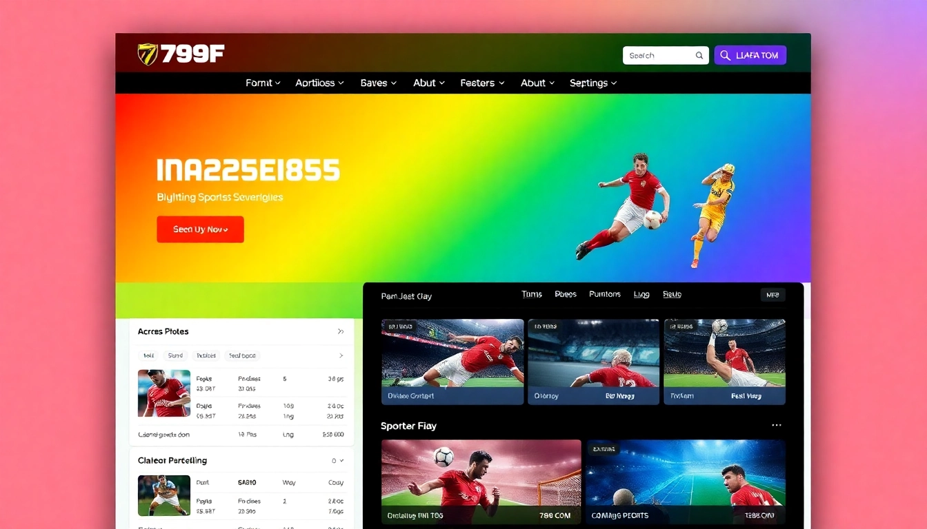 789F COM online sportsbook platform with dynamic betting interface, appealing design, and professional branding for user engagement.