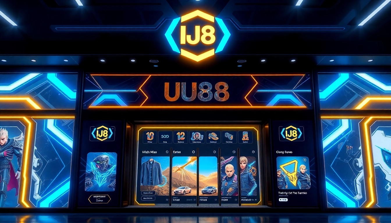 Elegant UU88 online platform interface showcasing user-friendly design for seamless browsing and engagement, emphasizing reliability and professionalism for the brand.