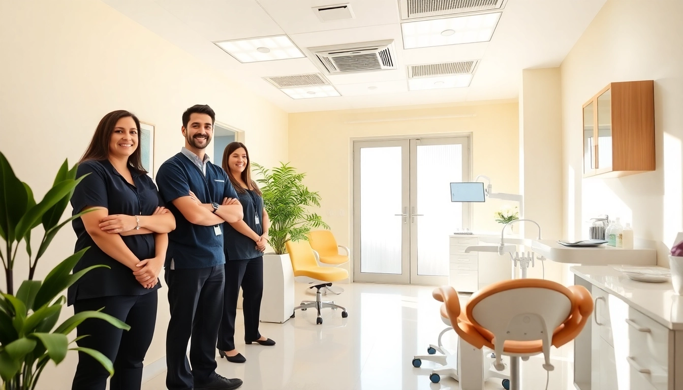 Ventura Bright Dental team providing friendly dental care in a modern clinic environment