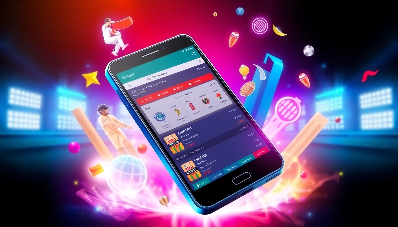 Mahadev book id login screen with sports betting options on a smartphone to attract Indian bettors